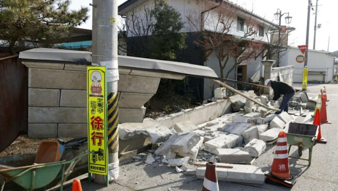 Ein schweres Erdbeben hat Japan getroffen und dabei zum Glück wenig Schaden angerichtet