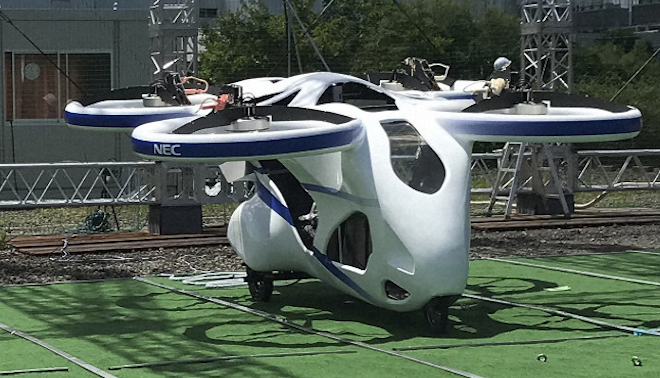 Japan stellt erste Regelungen für fliegende Autos auf