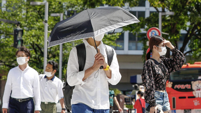 Japan kämpft dank des Klimawandels schon jetzt gegen die Hitze