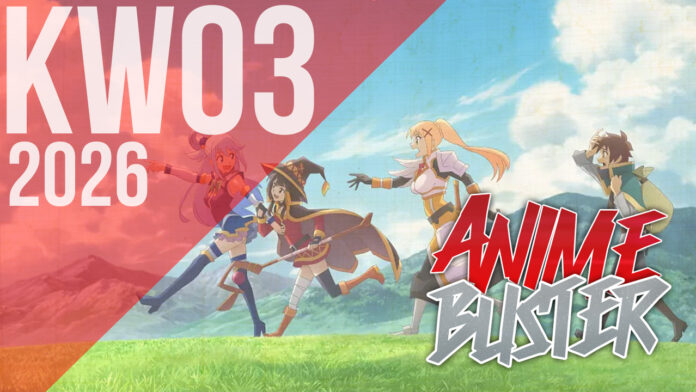 Diese Woche reden wir im Podcast über The Dangers in My Heart, KonoSuba und mehr.